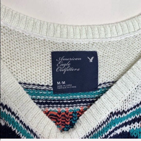 AMERICAN EAGLE OUTFITTERS Aztec Bohemian Sweater - Picture 4 of 8